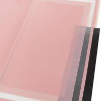 Набор матовой пленки с широкой прозрачной окантовкой, 58х58 см (20шт)