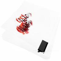 Набор прозрачной матовой пленки "Love you", 50mic, 58x58 см (15шт)