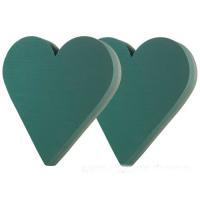 Набор пеноформ Сердце закрытое, на основе из жесткой пены, 51х51х6 см (2шт), Oasis Foam Frames