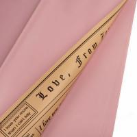 Набор двусторонней матовой пленки "Газета", 58х58 см, (20 шт)