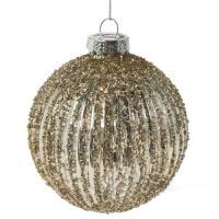 Елочная игрушка "Шар" (стекло), D8см