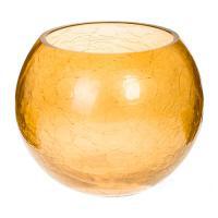 Ваза шаровая "Византия-2" (стекло), D15,7xH13 см