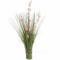 Трава искусственная "Орхидея-дендробиум" в банче, 65 см