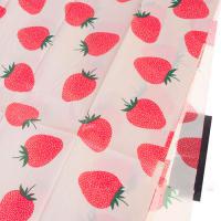 Набор упак.бумаги тишью "Клубничка" 17g, 50х70 cм (10шт)