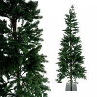 Ель искусственная литая "Тикко", H185 см (ПЭ, подставка металл)