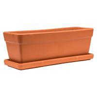 Поддон Terra Cotta Set Balcony Box + Dish, D49хH17см