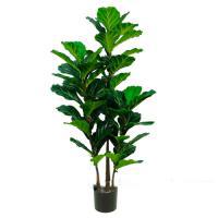 Дерево искусственное "Фикус Лирата",59 листьев, Н133 см