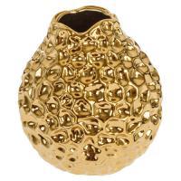 Ваза "Gold" (керамика), D15xH16,5 см