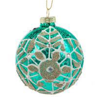Елочная игрушка "Шар" (стекло), D8см