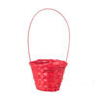 Корзина из бамбука "Лукошко", D 13 см