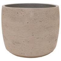 Кашпо Rough Mini Valerie S Grey Washed, D22xH17см