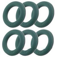 Набор пеноформ Кольцо, на пластиковой основе, D15хH2,5 см (6шт), Oasis Ideal Solo