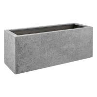 Кашпо Struttura Box Light Grey, 80х30хH30см