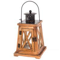 Фонарь (дерево), 16x16xH26 см