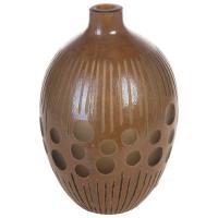 Ваза "Wood" (стекло), D14xH21 см