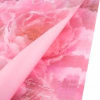 Набор бумаги крафт белый "Цветы" 110г/м2, 38х50 см (10шт)