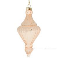 Елочная игрушка (стекло), D7хН16см