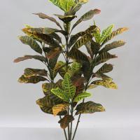 Дерево искусственное "Кротон", 3 ветки, 68 листьев, Н120 см