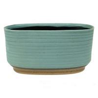 Кашпо Indoor Pottery Boat Suze Blue (per 3 pcs.), 25х24хH13см
