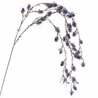 Гирлянда с шишками искусственная на вставке (пластик), 110см