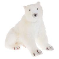 Фигура "Медведь" (иск. мех), 38х25хН38 см
