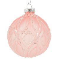 Елочная игрушка "Шар" (стекло), D8см