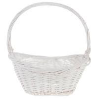 Корзина плетеная (ива), 40x30xH15/45см