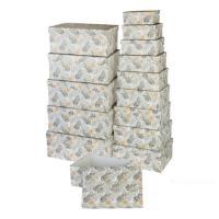 Набор коробок подарочных "Принт", 53x42xH23 см, 22,8x15xH9 см (15шт)