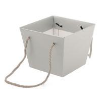 Набор коробок-кашпо "Трапеция" с ручкой, 11,8х15,4хH12,5 см (10 шт)