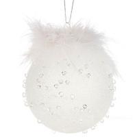 Елочная игрушка "Шар" (стекло), D8см