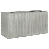Кашпо Ridged Vertically Jort S Light Grey, 80х30хН40см
