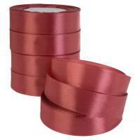 Лента декоративная односторонняя Y (атлас), 25 ммx25 ярд