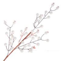 Ветка ягодная искусственная (пластик), 65см