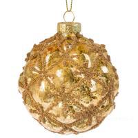 Елочная игрушка "Шар" (стекло), D8см