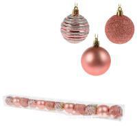 Набор елочных украшений "Шар" (пластик), D5см, 12шт.