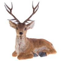 Фигура "Олень" (иск. мех), 47х26хН67 см