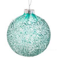 Елочная игрушка "Шар" (стекло), D10см