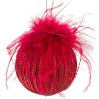 Елочная игрушка "Шар" (стекло), D8см