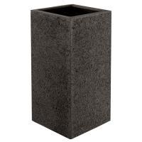 Кашпо Struttura High cube dark brown, 40х40хH100см