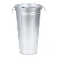 Вазон цинковый с ручками "Classic", 9 л, D 21.2хH 39 см