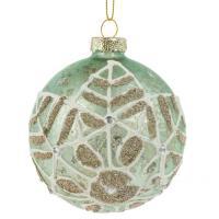 Елочная игрушка "Шар" (стекло), D8см