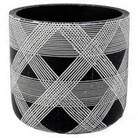 Кашпо (бетон), D15xH14 см