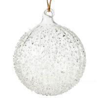 Елочная игрушка "Шар" (стекло), D8см