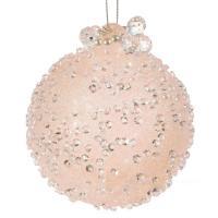 Елочная игрушка "Шар" (стекло), D8см