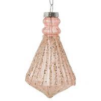 Елочная игрушка (стекло), D7хН11см