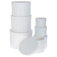 Набор шляпных коробок, D25xH18 см, D11xH8,5 см (7шт)