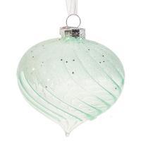 Елочная игрушка "Луковка" (стекло), D8см