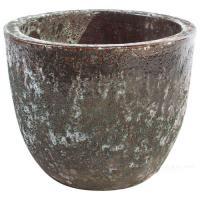 Кашпо керамика Nobilis Marco "S-black Jar", D39хH31 см