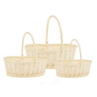 Набор корзин из ивы Овальные, 3 шт, XL 41 х 31 см