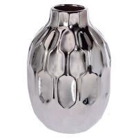 Ваза "Silver" (керамика), D6xH22,5 см